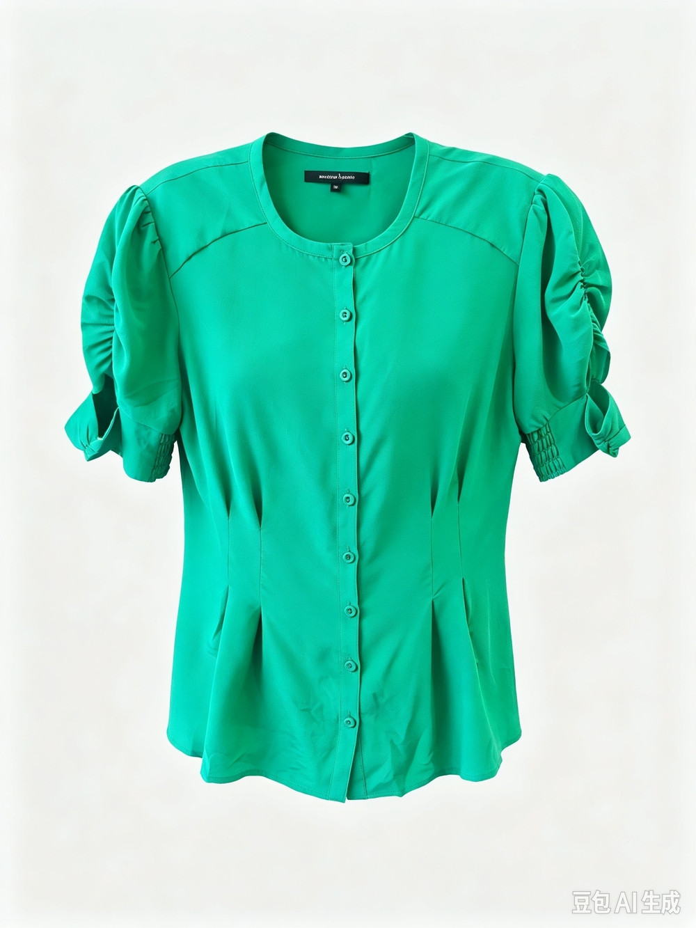 Nanette Lepore  bright green blouse